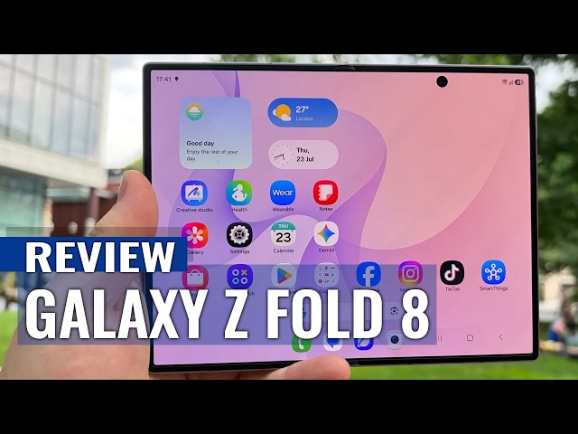 Samsung Galaxy Z Fold 8 Review : The Biggest Fold Upgrade Yet?