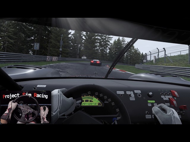 Mercedes CLK LM EATS Traffic at Nürburgring | Pimax Dream Air