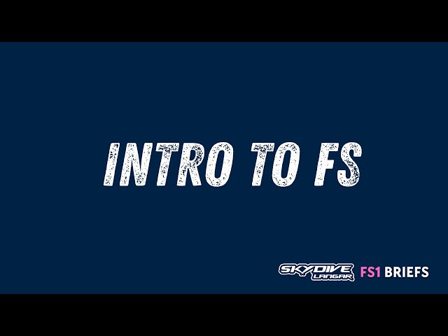 FS1: Intro to Formation Skydiving