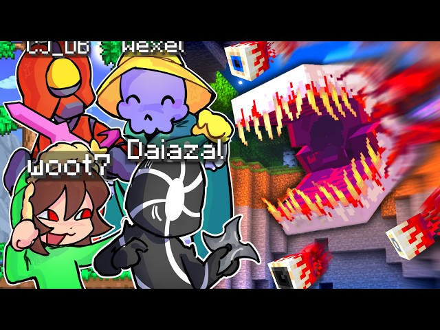 4 Idiots Vs The Minecraft Terraria Mod