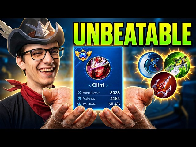 This Is How I Carry a Solo Rank Game With Clint!🔥 Full Burst Critical Build | MLBB