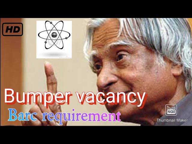 barc recruitment