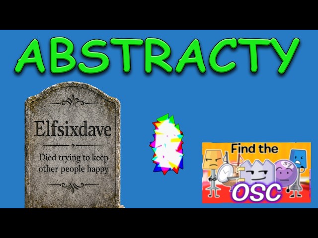 How To Get ABSTRACTY *Find The OSC* Roblox