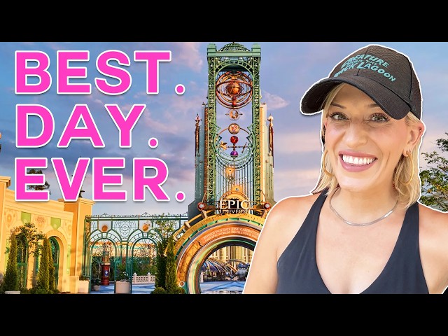 We Had The BEST DAY EVER At Epic Universe! | Universal, Rides, Super Nintendo World, Monsters