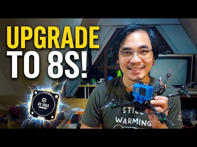 I Put 8S Power on a 7-Inch Drone! (WBP Falcon 8S ESC Test)