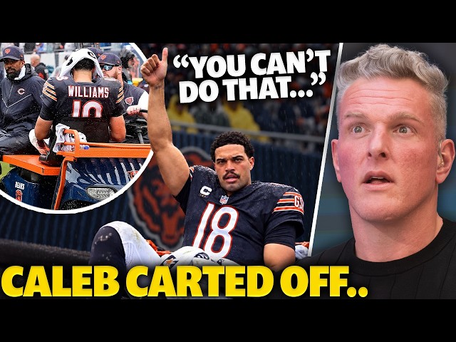 Caleb Williams Got Carted Off For "Hamstring Strain?"