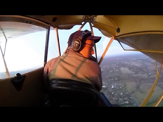 360° cockpit view | 1941 Piper J3 Cub