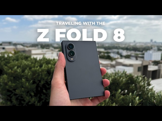 My first trip with the Samsung Galaxy Z Fold 8 (as an iPhone user)