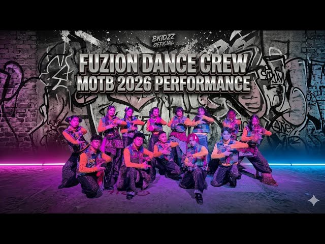 FUZION DANCE CREW MOTB 2026 PERFORMANCE - INSTA360 X5 