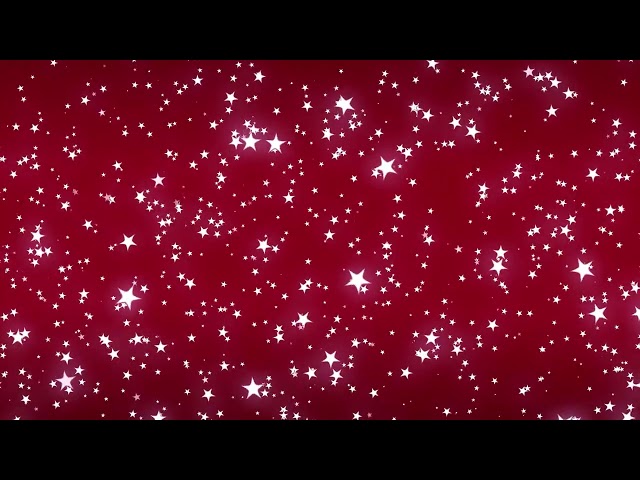 Red Christmas Magic | Christmas Star | Abstract no copyright Background video stock footage