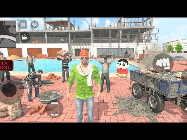 😱 Jack Built a 4-Story House for Shinchan! 🏠💥 | Indian Theft Auto Simulator