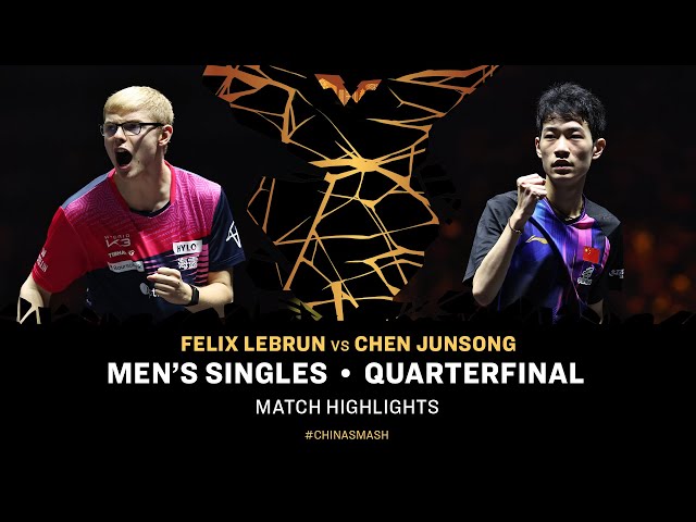 Felix Lebrun vs Chen Junsong | MS QF | #ChinaSmash 2025