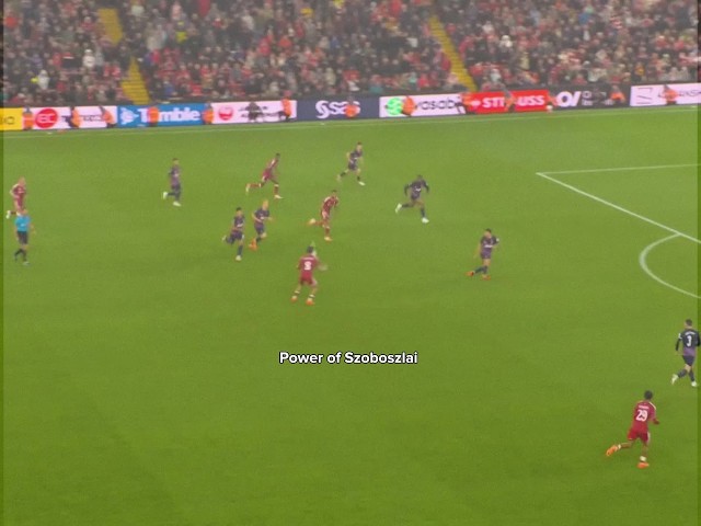 The power of Szoboszlai  #fyp #foryou #lfc #liverpool #mo_abukar1