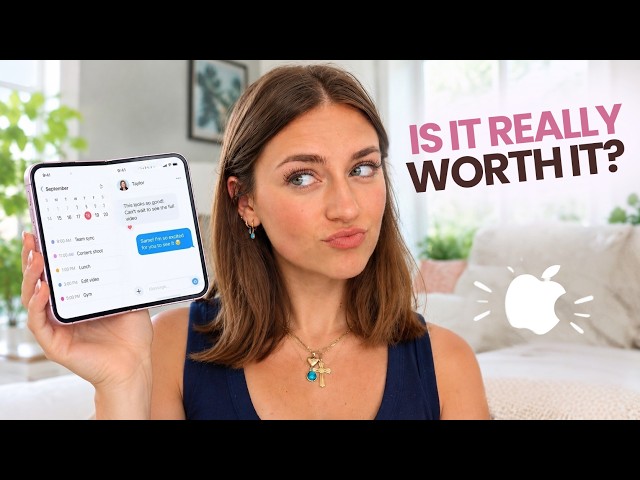 I Tried Apple’s Foldable iPhone… Do You Actually Need One?