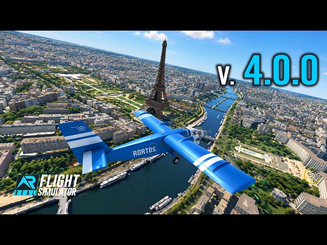 RFS Update 4.0.0 ✈️ NEW 3D Buildings, Ultra+ Graphics & Major Improvements | RealflightSimulator