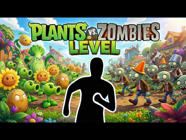 Immersive Interactive Warm Up丨Plants vs. Zombies Escape |  Easy Daily Routine | Full Body #20