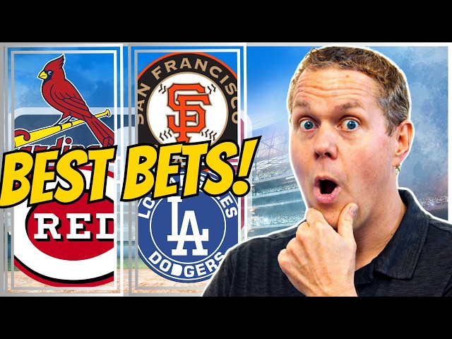 Cardinals vs Giants & Reds vs Dodgers | MLB Picks Today with Steve Merril