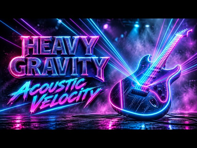 Heavy Gravity – Acoustic Velocity (Official Lyric Video) | High Energy Synth Rock Hits
