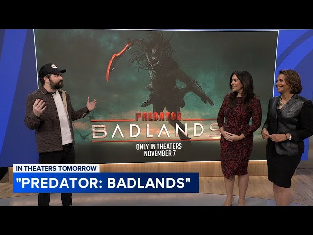 'Predator: Badlands' director and Montco native Dan Trachtenberg visits 6abc studios