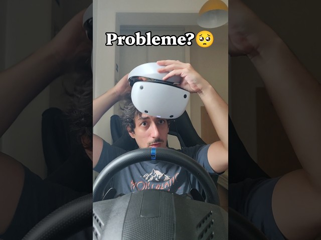 Major comfort issues in VR?🥺 #simracing #steeringwheel #gaming #vr #psvr2 #ps5 #logitechg29 #g29