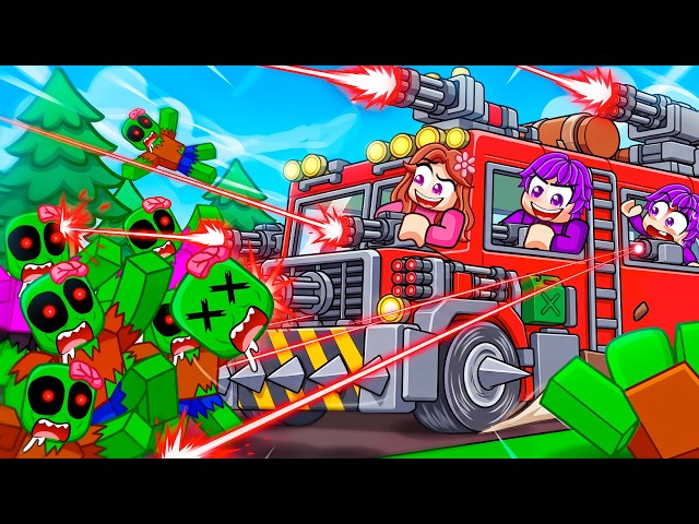 Roblox TURRET Bus VS ZOMBIES