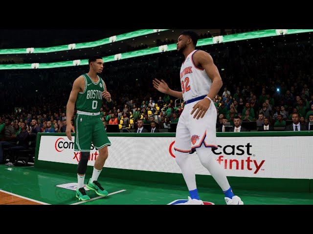 NBA LIVE 25 Knicks vs Celtics Face-Off PS5 4K