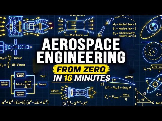 All Of Aerospace Engineering Explained in 14 Minutes