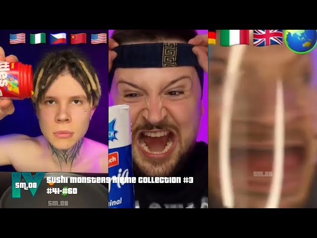 Sushi Monsters Meme Compilation #3 #41-#60