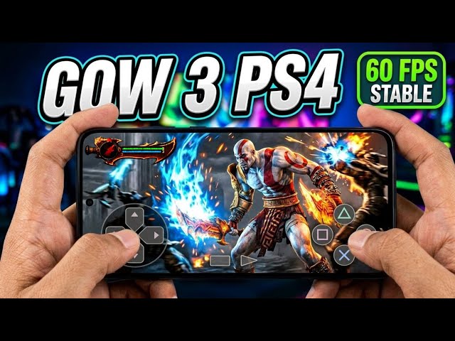 God of War 3 Remastered LITE Android | Update BachataS4+ | PS4 Emulator 30/60 FPS (POCO F6) 