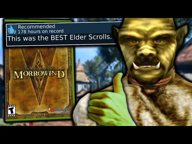 Replaying Morrowind in 2026 is an Experience...