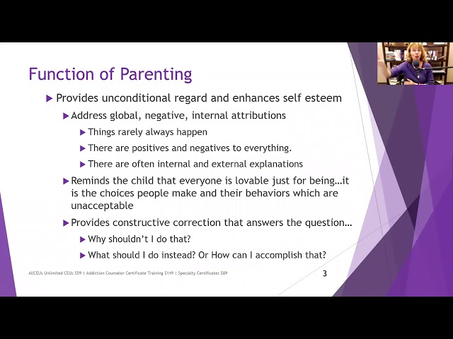 Positive Parenting and RE Parenting