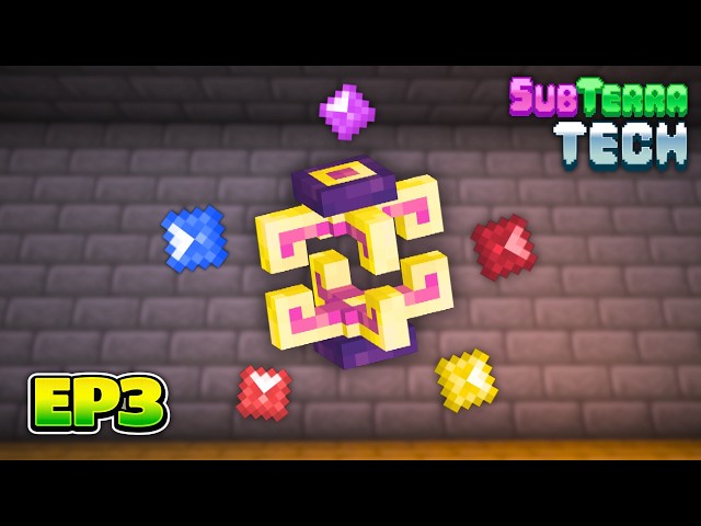 This Magic System Changes Everything… EP 3 | SubTerra Tech Modpack