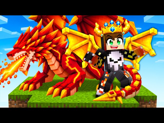 I Became The Dragon King In Minecraft!!