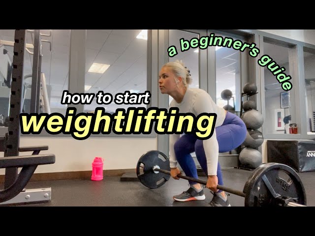 A BEGINNER'S GUIDE TO WEIGHTLIFTING | how to use gym equipment + feel confident in the weight room