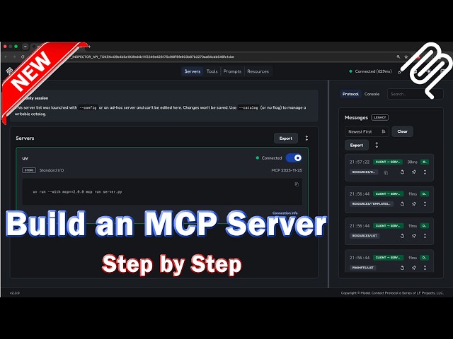 MCP Explained  1+ Build Your First Server in Python (Beginner Tutorial)