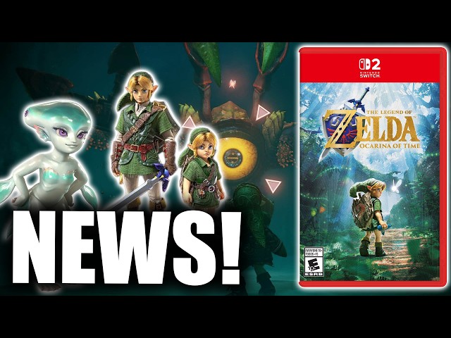 HUGE NEWS Just Dropped for Zelda Ocarina of Time! + More!