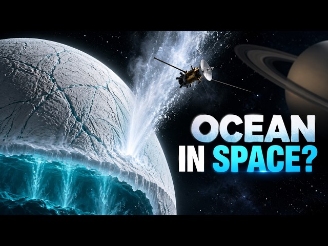 How NASA Sampled an Ocean in Space — Without Landi #Enceladus #NASA #spacescience