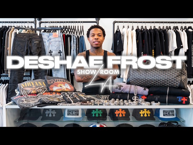 Deshae Frost Shops High-End Luxury Streetwear, Designer Clothing & Vintage Grails at Showroom LA!