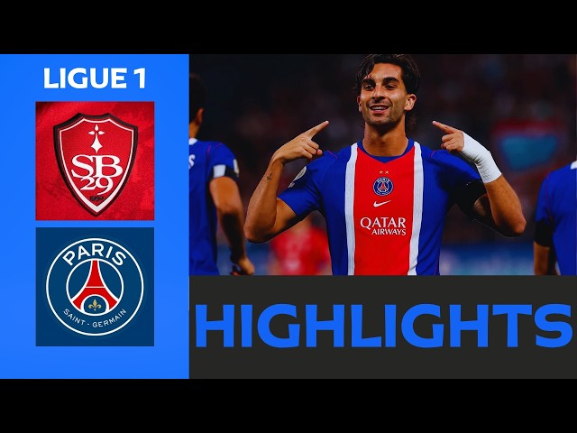 Brest - Paris Saint-Germain | 0-1 | Highlights | Ligue 1 2026-27 | brest psg