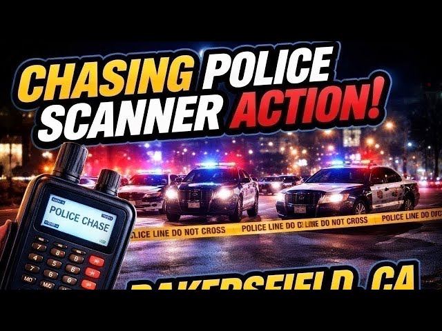 🚓 REAL-TIME Police Scanner – Calls, Sirens & Action!