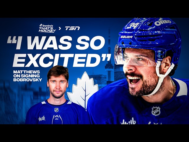 Can Bobrovsky live up to the Matthews hype for Maple Leafs?