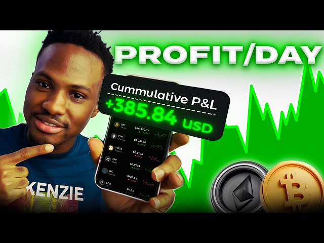 HOW I TRADE CRYPTO PROFITABLY IN 15Min. (BEGINNER'S GUIDE)