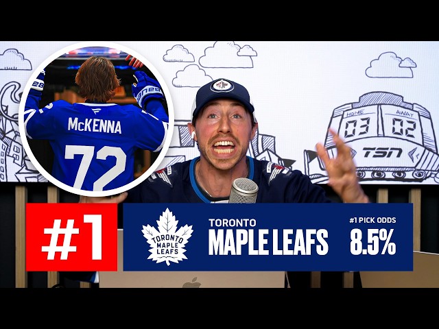 JESSE LOST HIS MIND AFTER THE LEAFS WON THE DRAFT LOTTERY | BarDown Live