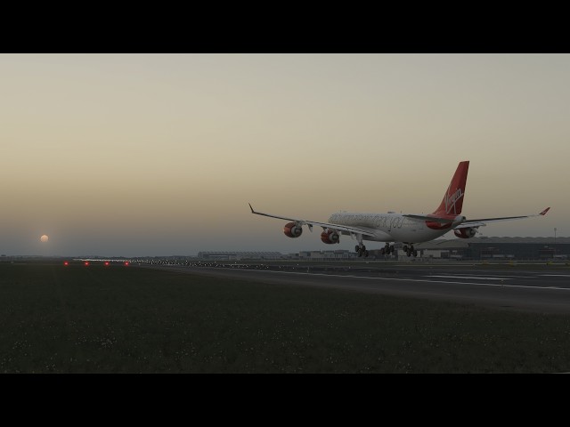 MSFS 24 SU6 | Aerosoft A346 Landing into Heathrow (EGLL)