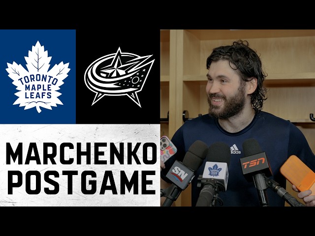 Kirill Marchenko | Post game at Columbus Blue Jackets | October 20, 2026