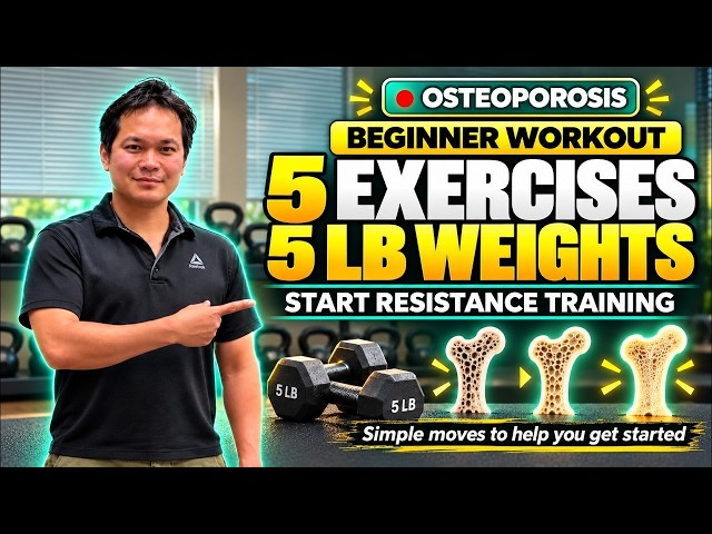 Strength Training for Osteoporosis 5 Exercises With a 5lbs Weight