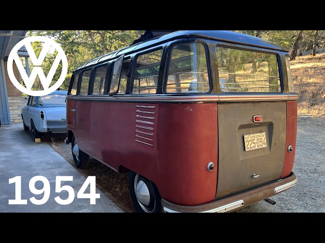 1954 VW Barndoor Deluxe Bus Part 29