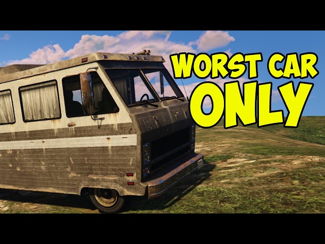 I Used the WORST Car in GTA Online to Escape the Cops
