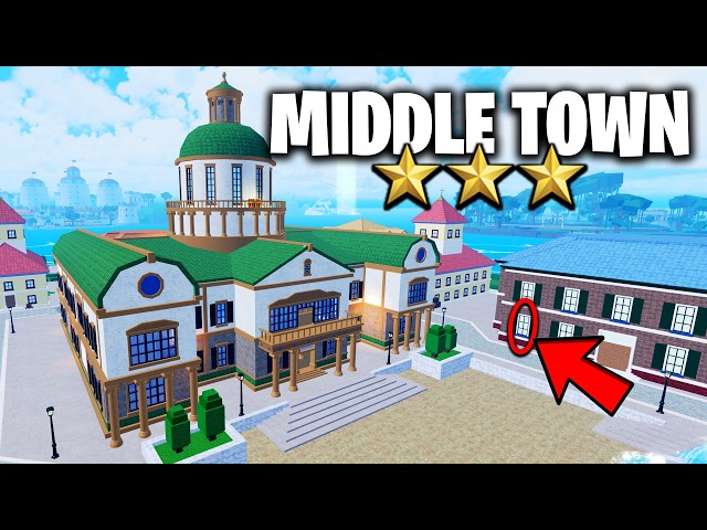 How To Find ALL Secrets in Blox Fruits Middle Town