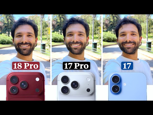 iPhone 18 Pro Max vs iPhone 17 Pro Max vs iPhone 17 📸 BEST CAMERA